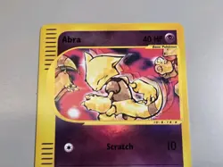 Pokemon Base Set Expedition #93/165 Reverse Holo ABRA,,,not played,,, - Image 2