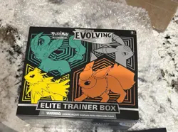 Pokemon Evolving Skies Elite Trainer Box Sealed Has Small Hole On Wrap - Image 1