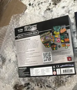 Pokemon Evolving Skies Elite Trainer Box Sealed Has Small Hole On Wrap - Image 2