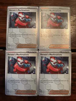 (4) Pokemon TCG Xerosic’s Machinations Reverse Holo LOT! Shrouded Fable - Image 1