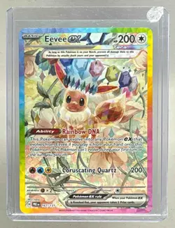 Eevee ex 2025 Pokemon Prismatic Evolutions #167 SIR - Image 1