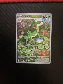 Servine 088/086 Sv: Black Bolt Holo Rare Pokemon TCG NM - Image 1