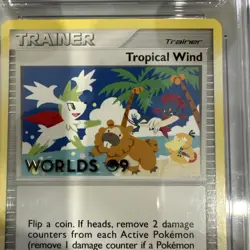 CGC 8.5 Finalist Tropical Wind 2009 DP48 Pokemon World Championship Promo Mint - Image 5
