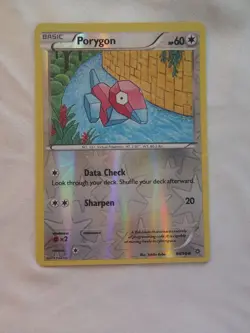 Porygon Reverse Holo 64/98 XY Ancient Origins Pokemon TCG NM - Image 1