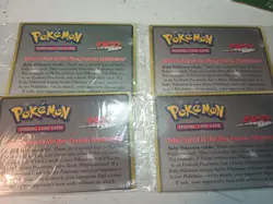 💎 Set Of 4!💎 MARILL POKEMON Black Star PROMO Pokemon Card #29 SEALED/New Neo - Image 2