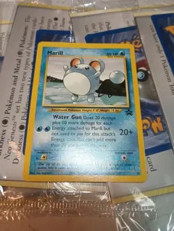 💎 Set Of 4!💎 MARILL POKEMON Black Star PROMO Pokemon Card #29 SEALED/New Neo - Image 5