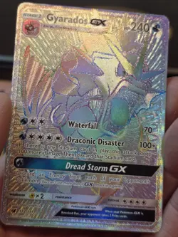 Gyarados GX - 112/111 [Crimson Invasion] Pokemon TCG - RAINBOW SECRET RARE - Nm - Image 3