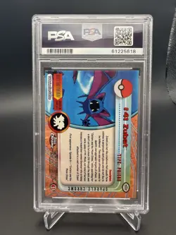 *POP 3* 2000 Pokemon Topps Chrome Series 1 Sparkle Zubat #41 PSA 8 NM-MT - Image 2