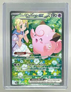 Lillie's Clefairy ex 2025 Pokemon Journey Together #184 SIR - Image 1
