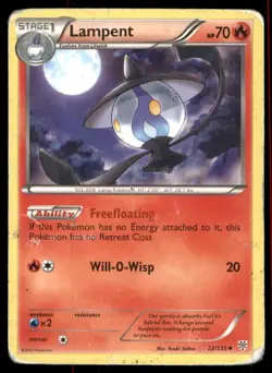 Pokemon TCG Pokemon Lampent Lampent Uncommon Regular - Image 1