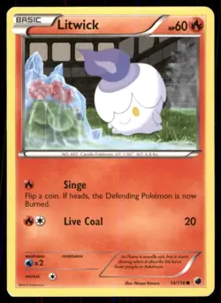Plasma Freeze Pokemon TCG Litwick - Image 1