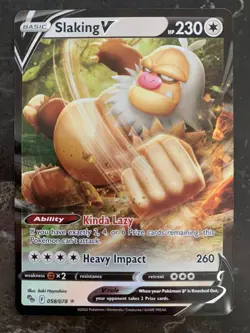 Pokemon GO - SLAKING V - 058/078 - NM/M! - Image 1