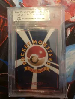 Pokemon TCG Zapdos Japanese Base Set Holo Rare BGS 9 Mint PSA CGC - Image 3
