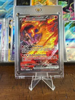 Team Rocket's Moltres ex 229/182 SIR Destined Rivals Pokemon English - Image 1