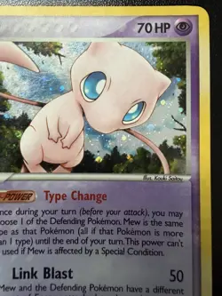 Mew 10/92 Holo Ultra Rare Pokemon EX Legend Maker 2006 - Image 3