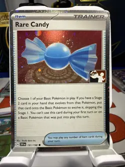 1x Rare Candy 191/198 Holo Pokemon Prize Pack Scarlet & Violet variant *G - Image 1
