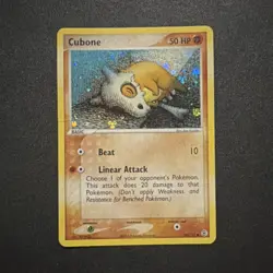 Pokemon Cubone Reverse Holo EX FireRed & LeafGreen 60/112 50HP Common Basic - Image 1