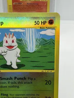 Machop 74/144 Skyridge Reverse Holo Rare Pokemon TCG Nintendo NM! - Image 3