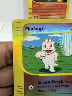 Machop 74/144 Skyridge Reverse Holo Rare Pokemon TCG Nintendo NM! - Image 4