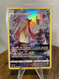 Pokemon TCG: Milotic TG02/TG30 Full Art Ultra Rare Silver Tempest Gallery - LP - Image 1