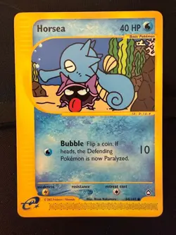Pokemon Aquapolis Horsea Common (84/147) Aquapolis NM - Image 1