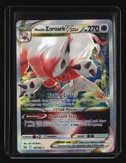 Pokemon HISUIAN ZOROARK VSTAR 147/196 Ultra Rare Holo (Lost Origin) NM/Mint - Image 1