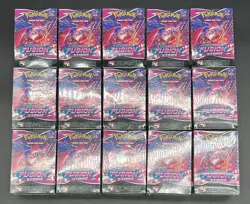 Lot of (15) Pokemon TCG Sword & Shield Fusion Strike Build & Battle Boxes SEALED - Image 1