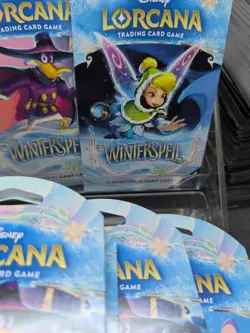 In Hand Disney Lorcana: Winterspell Sleeved Booster Pack (Single Pack) - Image 3
