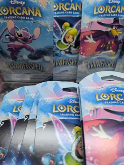 In Hand Disney Lorcana: Winterspell Sleeved Booster Pack (Single Pack) - Image 4