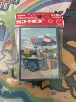 Poliwag Sunflora Heracross Chimecho 64 Card Sleeves Official Pokemon - Image 1