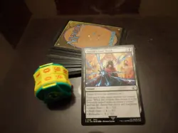 Lot of 52 -Magic: The Gathering Final Fantasy Cards. *NO DUPLICATES!*+Life Wheel - Image 1