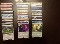 Lot of 52 -Magic: The Gathering Final Fantasy Cards. *NO DUPLICATES!*+Life Wheel - Image 4