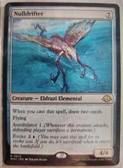 MTG - 2024 - Modern HOrizon 3 - Nulldrifter - Unplayed - Pack to sleeve - Image 1