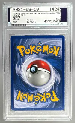 49953508 Charizard 2000 Pokemon Base 2 #4 Holo PSA 4 PSA Mislabel as Base Set - Image 2