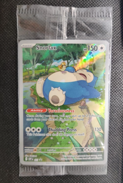 Snorlax - SVP051 - Black Star Promo, 151 - Pokemon Card - Sealed - Image 1