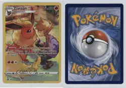 Full Art - Flareon Pokemon Sword & Shield Brilliant Stars Trainer Gallery #TG01 - Image 3