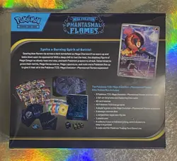 Pokemon TCG Mega Evolution Phantasmal Flames Elite Trainer Box ✅ Factory Sealed - Image 2