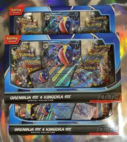 Pokemon Greninja ex Kingdra ex Special Collection Box Lot of 5 ✅ Factory Sealed - Image 1