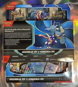 Pokemon Greninja ex Kingdra ex Special Collection Box Lot of 5 ✅ Factory Sealed - Image 2