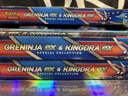 Pokemon Greninja ex Kingdra ex Special Collection Box Lot of 5 ✅ Factory Sealed - Image 4