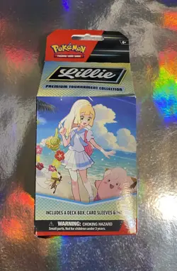 Pokemon TCG: Lillie Premium Tournament Collection Box *Damage* ✅ Factory Sealed - Image 1