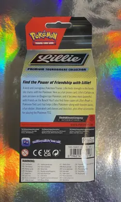 Pokemon TCG: Lillie Premium Tournament Collection Box *Damage* ✅ Factory Sealed - Image 2