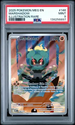 PSA MINT 9 - Marshadow 146 Pokemon Meg En-Mega Evolution - Image 1