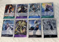 One Piece Op02 Bulk Cards. 18 Rare Holo and 2 Bundles of Commons and Uncommons - Image 2