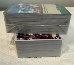 One Piece Op02 Bulk Cards. 18 Rare Holo and 2 Bundles of Commons and Uncommons - Image 4