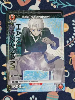 Hakuri Sazanami Promo - UEPR /KGR-1-044 NM - Union Arena - Image 1