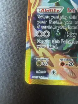 Pokemon Shaymin EX 077a/108 Alternate Art Holo Card Near Mint - Image 3