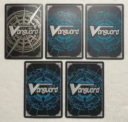 Lot of 5 Japanese Cardfight!! Vanguard RR Card Set - Image 2
