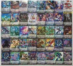 Lot of 40 Japanese Cardfight!! Vanguard Rare Card Set - Image 1