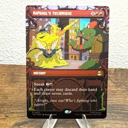 Raphael's Technique (Showcase) Teenage Mutant Ninja Turtles Foil - Image 1